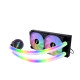 1STPLAYER MT240 Mothra ARGB Liquid CPU Cooler Black